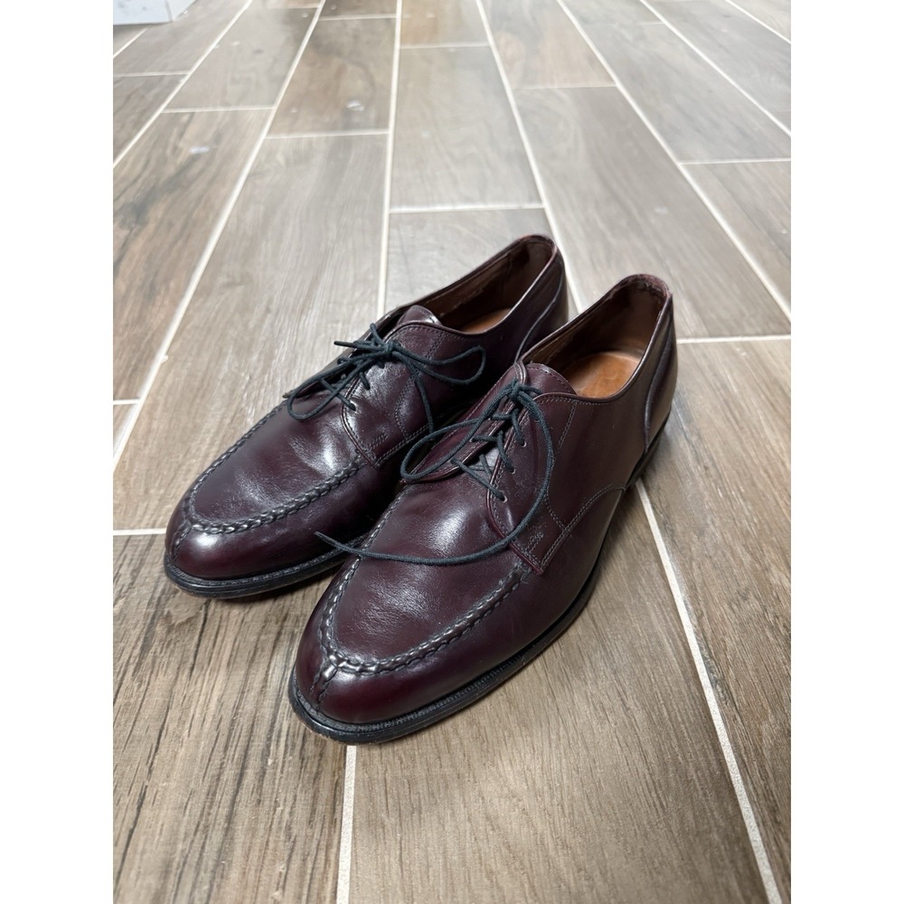 Allen Edmonds Brandywood Split Toe Mid Brown Bradley Mens Size 8 D